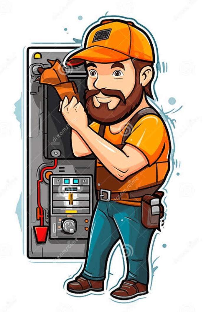 Electrician illustration provided for Nick DeCorso
